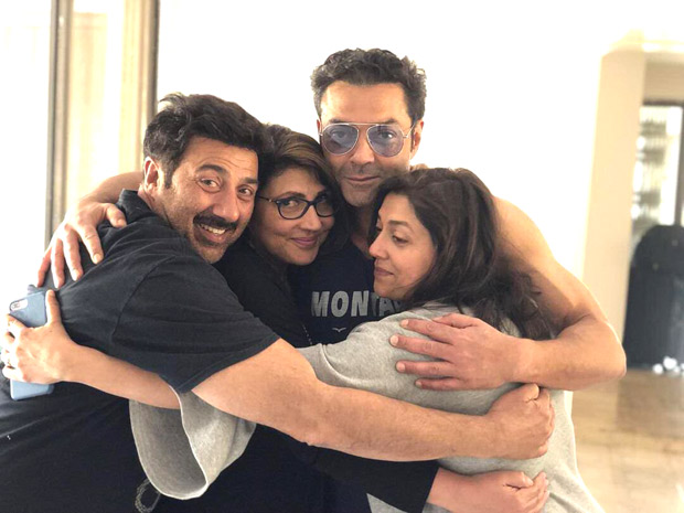 Bobby Deol wishes brother Sunny Deol on his birthday with an adorable picture