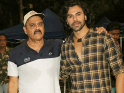 Actor Ashish Sharma, Sonarika Bhadoria and others on the location of film ‘Hindutva’