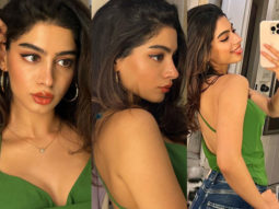 Khushi Kapoor raises heat in a gorgeous backless halter top