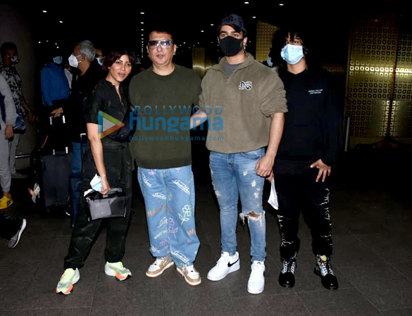 photos abhishek bachchan aishwarya rai bachchan aaradhya bachchan and others snapped at the airport1 2