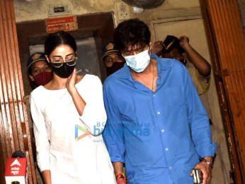 Photos: Ananya Panday and father Chunky Pandey snapped leaving the NCB Office