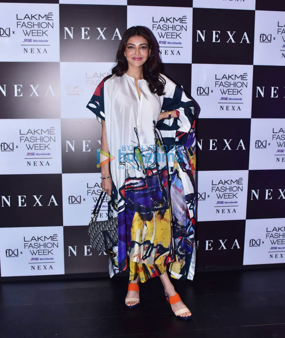 photos anil kapoor manish malhotra and kajal agarwal with her husband walk for anamika khanna at lfw day 3 6