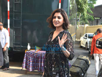 Photos: Anushka Sharma snapped at a photoshoot in Mumbai