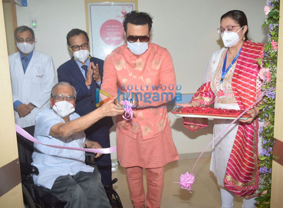photos govinda snapped inaugurating a chemotherapy centre in santacruz 2
