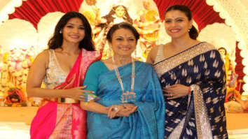 Photos: Kajol, Tanuja, Tanishaa Mukerji and Mouni Roy snapped attending Durga puja