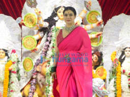 Photos: Kajol snapped for Durga puja