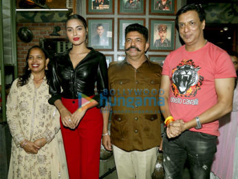 Photos: Madhur Bhandarkar and Ayeesha Aiman attend the launch of Shiva's Salon in Kandivali
