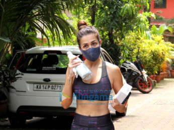 Photos: Malaika Arora spotted at Diva Yoga
