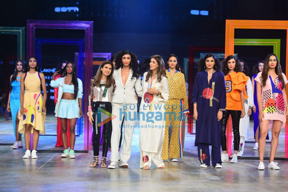 Photos: Natasha Dalal and Laali Dhawan snapped at Monisha Jaising and Shweta Nanda’s show