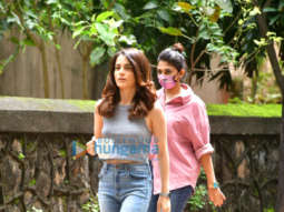 Photos: Radhika Madan snapped on location in Bandra