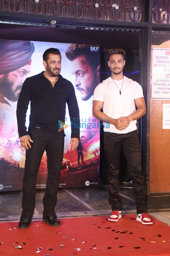 photos salman khan and aayush sharma snapped at gaiety galaxy theatre in bandra 1