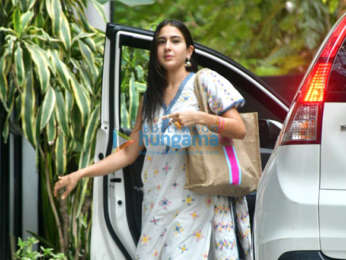 Photos: Sara Ali Khan spotted at Maddock Films office