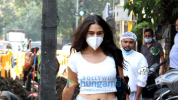 Photos: Sara Ali Khan spotted in Bandra