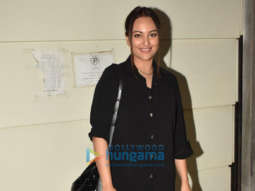 Photos: Sonakshi Sinha snapped at a clinic in Bandra