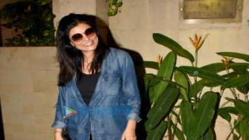 Photos: Sushmita Sen snapped at a clinic at Bandstand