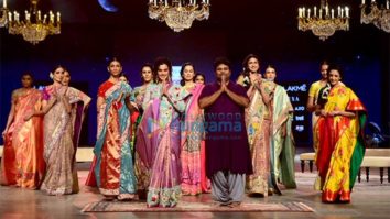 Photos: Taapsee Pannu walks for designer Gauran at Lakme Fashion Week 2021
