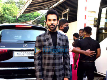 Photos: The Kapil Sharma Show Kriti Sanon and Rajkummar Rao snapped during Hum Do Hamare Do promotions