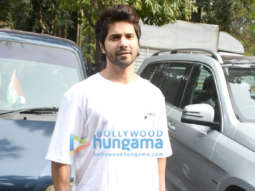 Photos: Varun Dhawan snapped at Filmcity