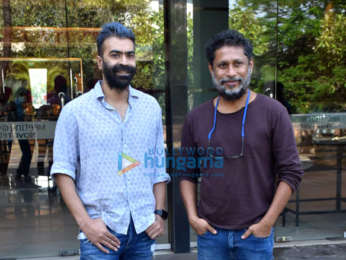 Photos: Vicky Kaushal, Shoojit Sircar and Ronnie Lahiri snapped while promoting Sardar Udham