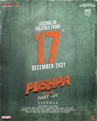 First Look Of The Movie Pushpa