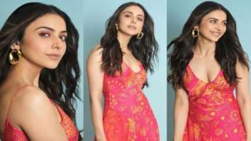 Rakul Preet Singh is the epitome of freshness in a fuschia pink dress from Saksha and Kinni worth Rs. 26,000