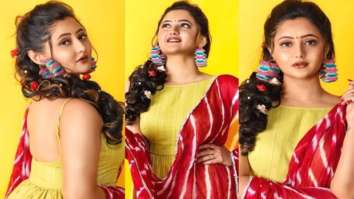 Rashami Desai rings in Navaratri season in beautiful lime green salwar suit