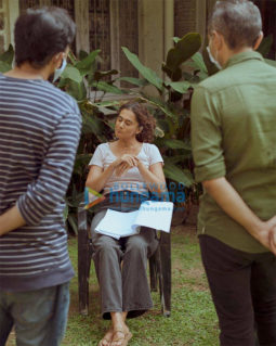 On The Sets From The Movie Rashmi Rocket