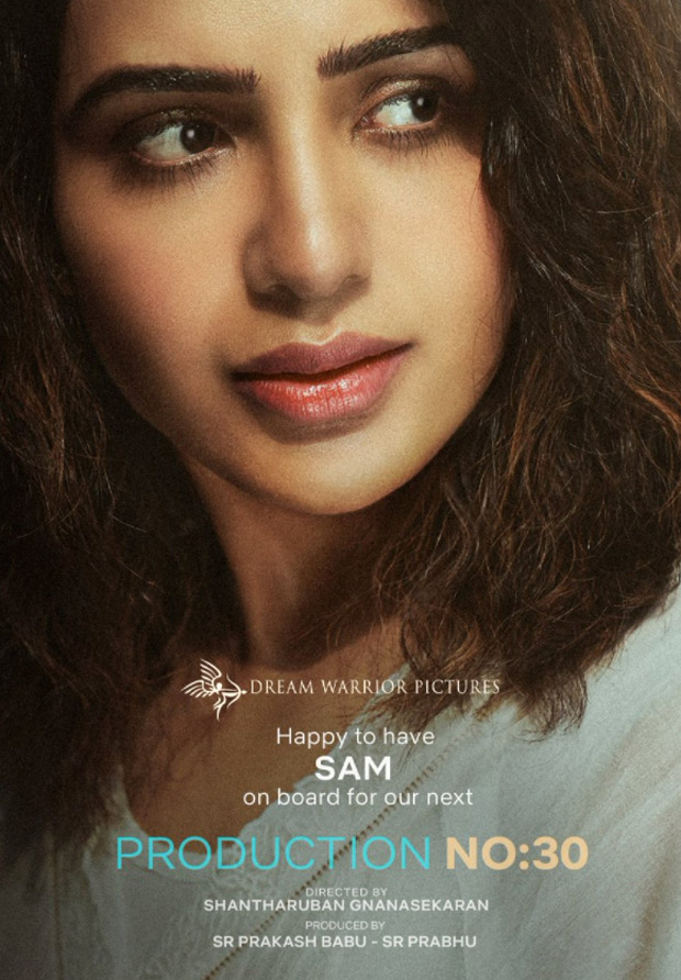 Samantha Ruth Prabhu to star in Dream Warrior Pictures’ next Samantha Ruth Prabhu to star in Dream Warrior Pictures’ next