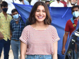 Snapped: Anushka Sharma at BKC post shoot