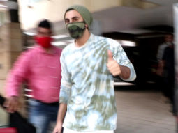 Snapped: Ranbir Kapoor at a clinic in Bandra, Mumbai