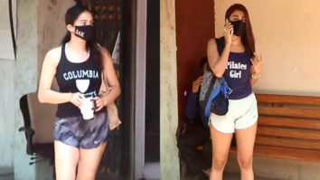 Snapped: Sara Ali Khan and Pooja Hegde at Pilates studio in Santacruz, Mumbai