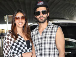 Spotted: Anushka Ranjan and Aditya Seal at Mumbai Airport