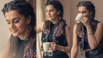 Taapsee Pannu makes a boho appearance in a gorgeous embroidered jacket worth Rs. 13,500