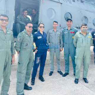 On The Sets Of The Movie Tejas