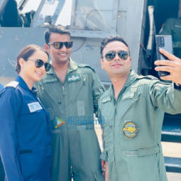 On The Sets Of The Movie Tejas