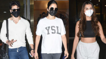 Anushka Sharma, Shilpa Shetty, Zareen Khan papped at Mumbai airport