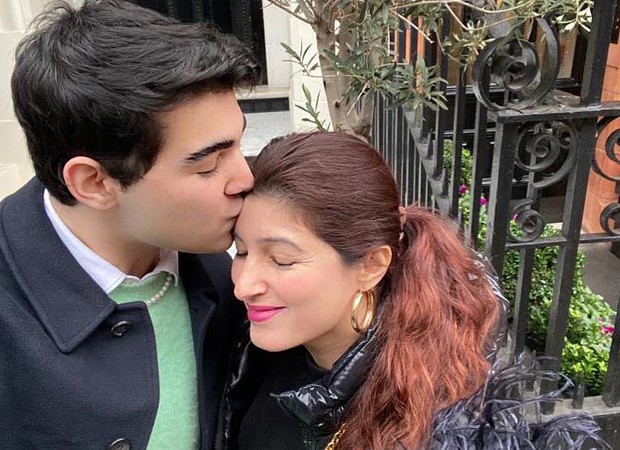 Twinkle Khan receives forehead kiss from Aarav; duo enjoys Sunday outing in London