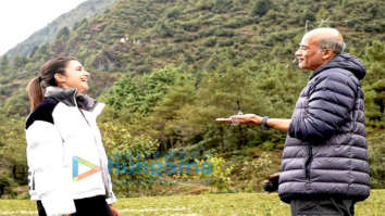 On The Sets From The Movie Uunchai