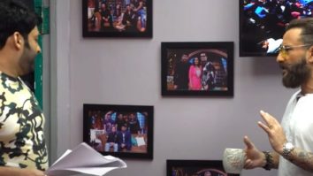 Saif Ali Khan expresses his disappointment to Kapil Sharma in the BTS video from The Kapil Sharma Show