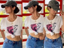 Anushka Sen is all about cropped t-shirt and shorts
