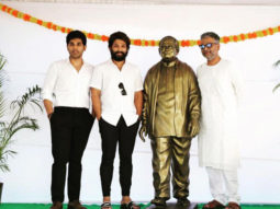 ‘He will continue to be a part of our journey’ says Allu Arjun and family as they unveil statue of Allu Ramalingaiah