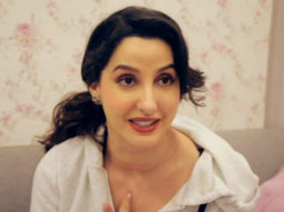 Nora Fatehi reveals she was almost choked by her costume during the shoot of ‘Kusu Kusu’; shows injury marks