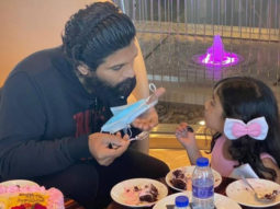 Allu Arjun shares snapshots from daughter Allu Arha’s birthday party at Burj Khalifa
