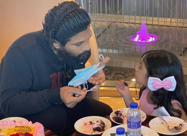 Allu Arjun shares snapshots from daughter Allu Arha's birthday party at Burj Khalifa