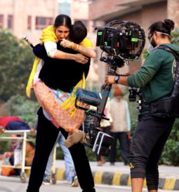 On The Sets Of The Movie Atrangi Re