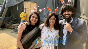 On the Sets of the movie Dhamaka