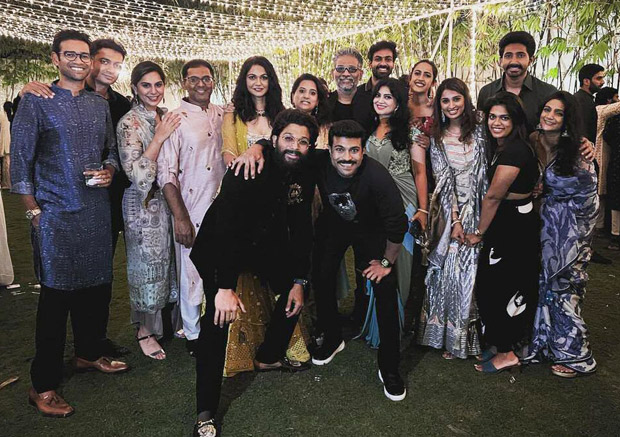 Inside Photos: Ram Charan and Allu Arjun celebrate Diwali in full swing with a family bash