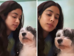 Janhvi Kapoor shares a goofy video with her pet dog, Panda