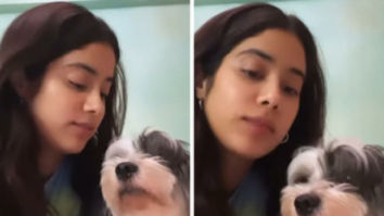 Janhvi Kapoor shares a goofy video with her pet dog, Panda