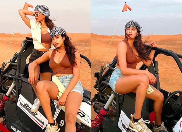 Janhvi Kapoor and Khushi Kapoor go on ATV ride in Dubai, see their vacation pictures Janhvi Kapoor and Khushi Kapoor go on ATV ride in Dubai, see their vacation pictures